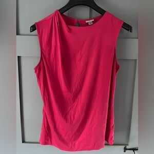 Worthington Pink Sleeveless Blouse Top